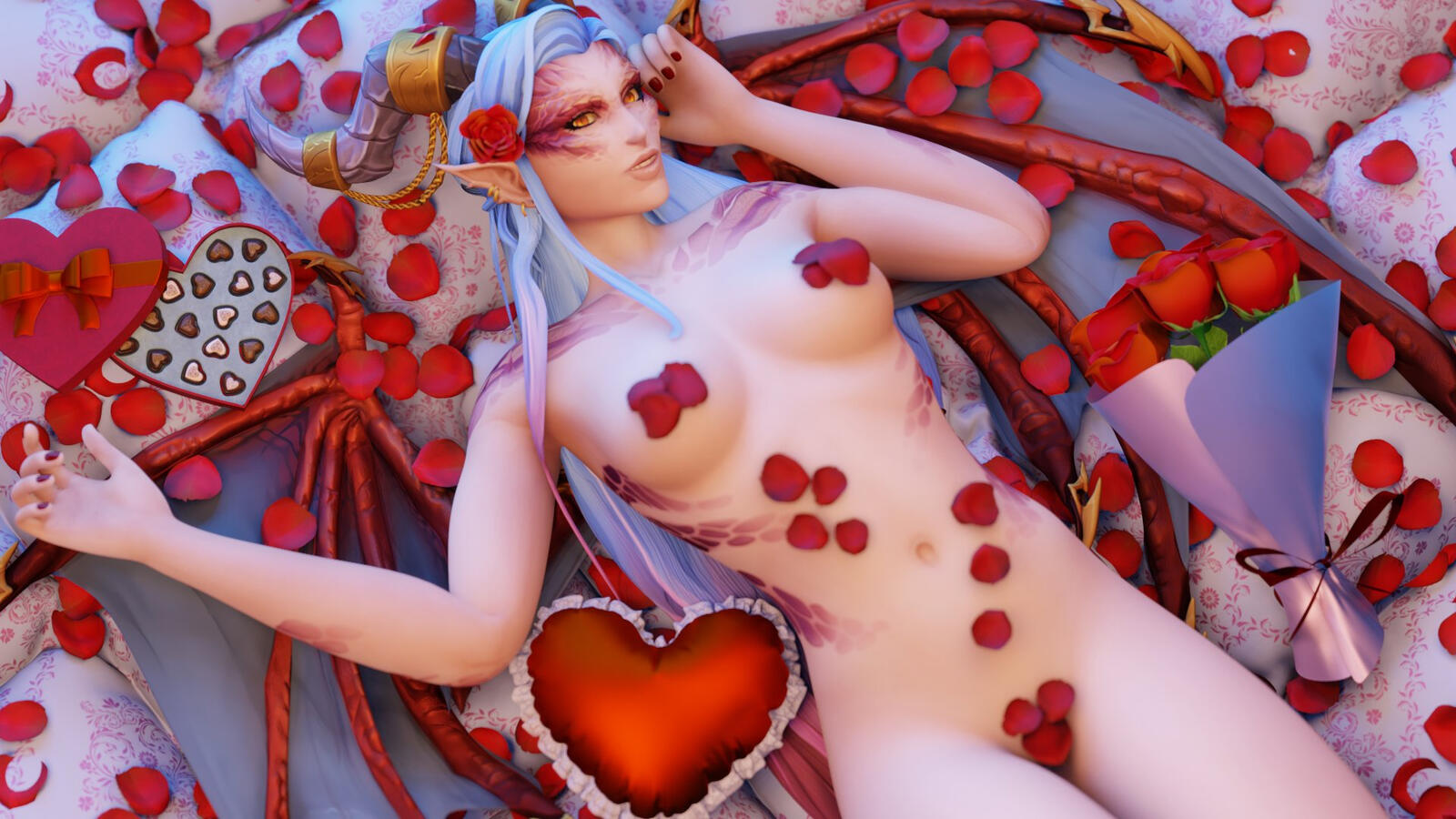 Would you like chocolates for your Valentine&#39;s Day gift, or perhaps you would take a few rose petals instead?