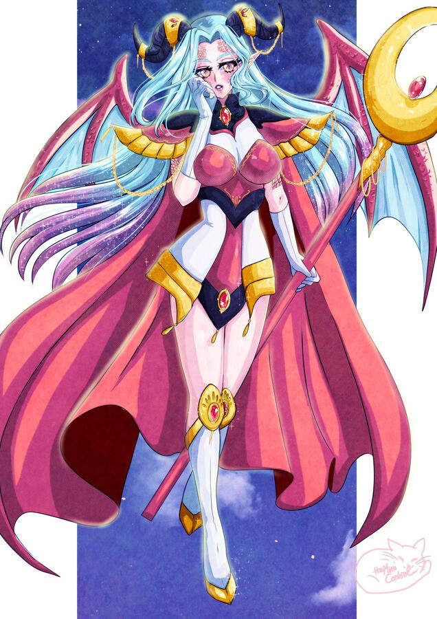 Drakania sometimes likes to engage in the mortal act of "cosplay"